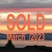 Sold  March /2023
